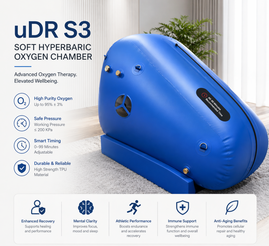 Modern hyperbaric chamber product showcase